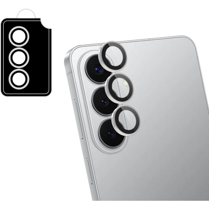 imoshion Camera Lens Protector - Geschikt voor Samsung Galaxy S26 / S26 Plus - 2 Pack - Silver Shadow