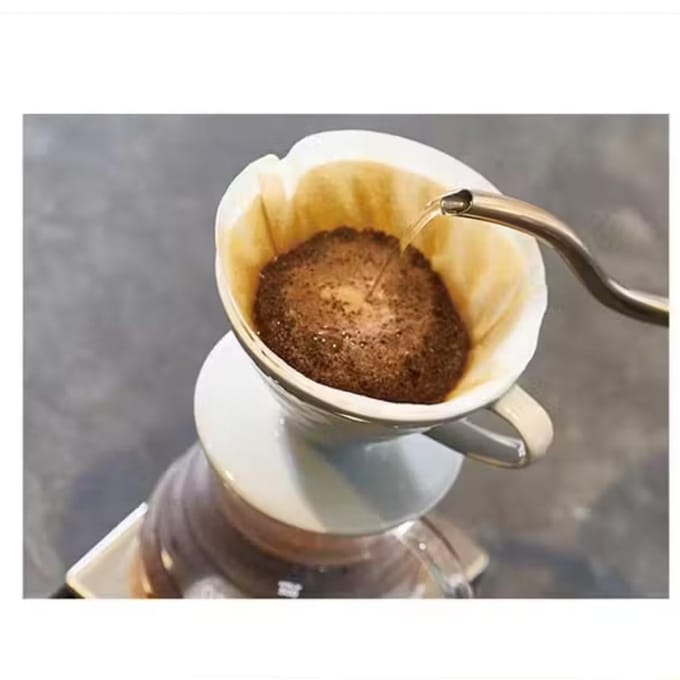 HARIO V60 Dripper - 02 Size - Kunststof - Wit