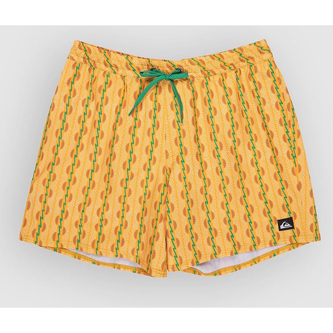 Quiksilver Stretch Printed Volley 16´´ Zwembroek Geel M Man