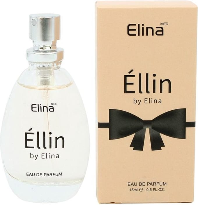 Elina parfum - ellin by elina - parfum voor vrouwen - eau de parfum - 15ml
