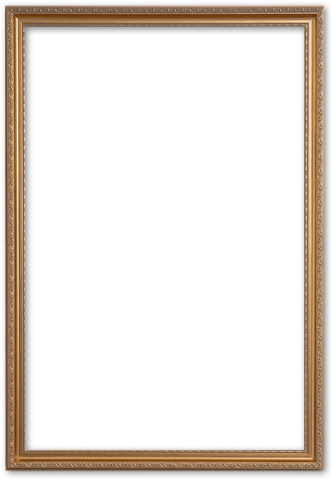 Klassieke Lijst 60x60 cm Goud - Olivia