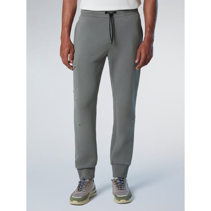 North Sails Joggingbroek Piqué Scuba Stof met Cargo Style