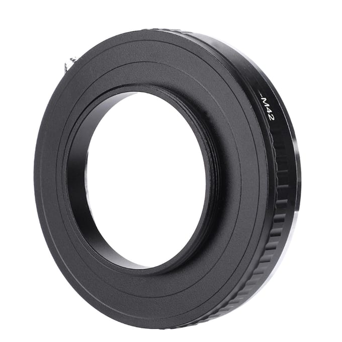 EOS M42 Lens Adapter Ring voor Canon Ef EF S Mount Lens voor M42 Mount Camera white
