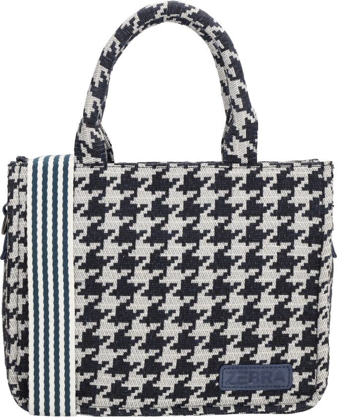 Zebra Trends Simone Handtas Schoudertas - Jeansblauw