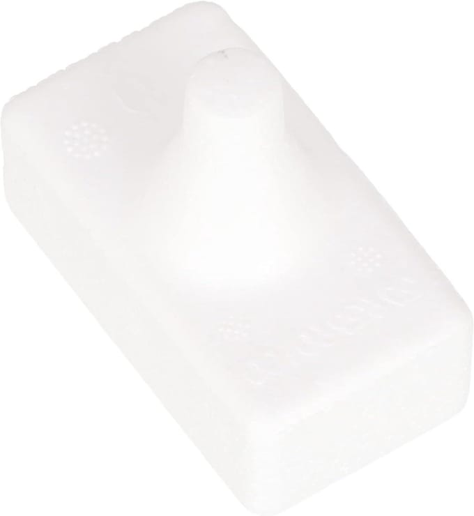 Wasdroger Onderdeel - Vlotter Overloop - Apparaat Reparatie - Polystyreen Materiaal - Origineel Nummer RAN8298363 - Wit