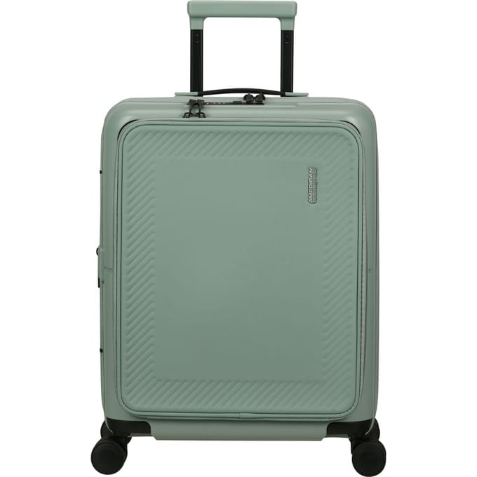 American Tourister Koffer - Dashpop Spinner (4 wiel) 55cm handbagage frontloader - 2.9 kg - Iceberg Green - 48l
