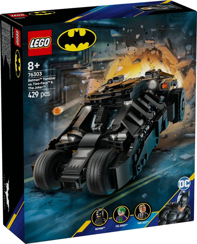 LEGO DC SuperHeroes LEGO® DC COMICS SUPER HEROES 76303 Batman-tuimelaar vs. Two-Face & The Joker