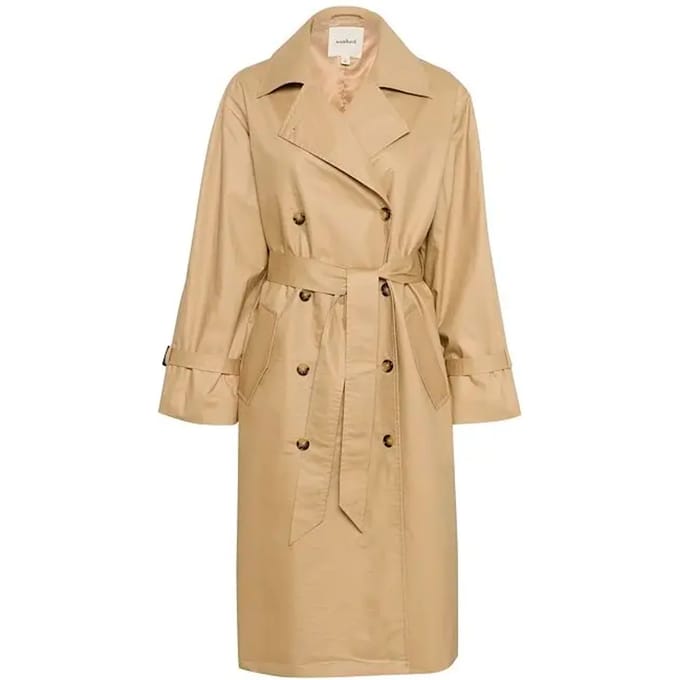 Jas met riem voor dames Soaked in Luxury Favne