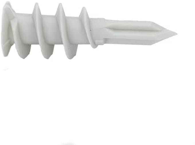 Gipsplaatankerset met Nylonboor en Schroeven - 50 Stuks