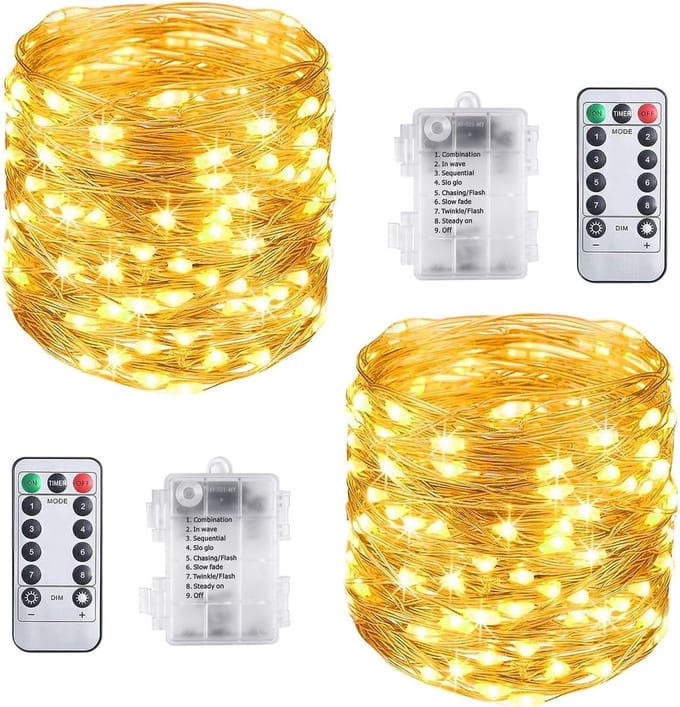 LED Sfeerverlichting 10 M 100 Leds Warm Wit