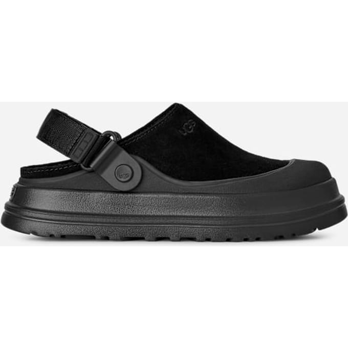 UGG® GoldenGlow Suede Clog in Black