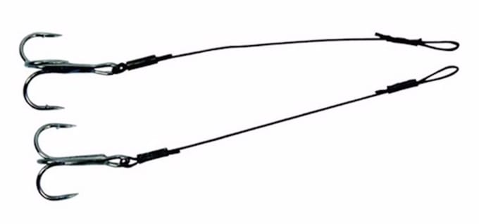 Predox Rigger Small – 7,5 cm staalonderlijn met dreg Nr. 8, 9 kg