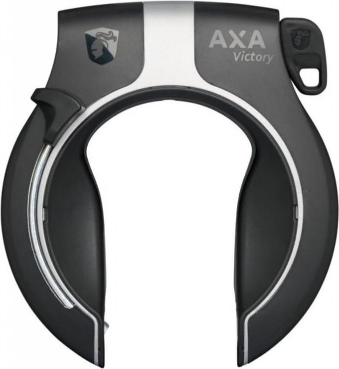 Axa Ringslot Victory Art-2 Zwart Met Streep Grijs