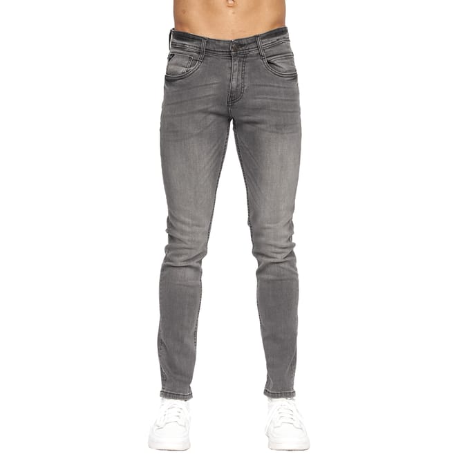 Duck and Cover Heren Maylead Slim Jeans (Grijs)