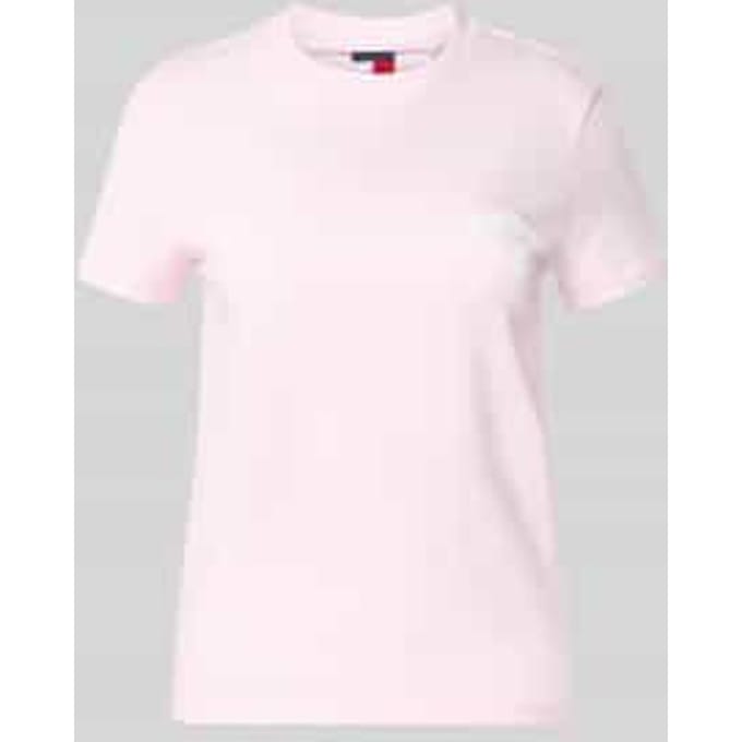 regular fit T-shirt van puur katoen model 'BUBBLE'