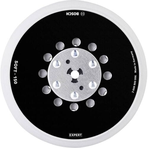 Bosch Accessories 2608900006 Expert Multihole universele steunpad, 150 mm, zacht Diameter 150 mm