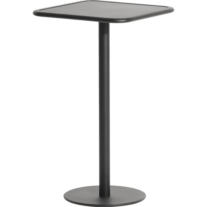 Petite Friture Week-End High Table - zwart - hoekig