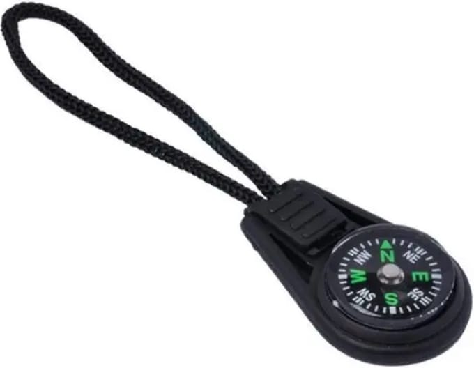 MUNKEES NEDE Zippuller Compass | Sleutelhanger