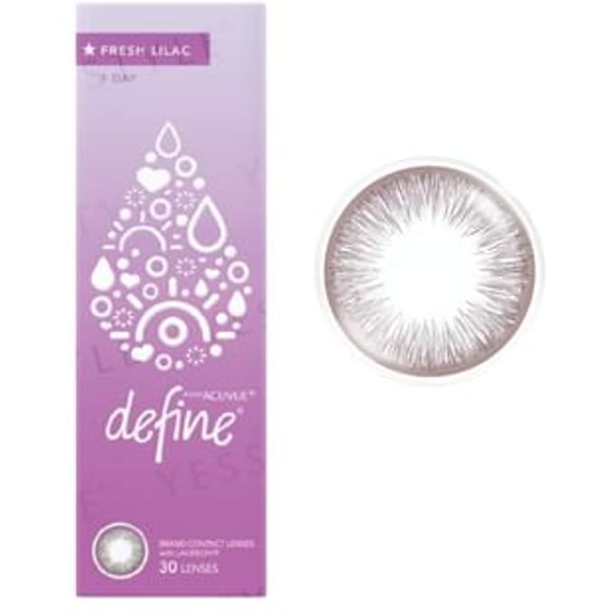 ACUVUE - 1 Day Define Fresh Lacreon Color Lens Fresh Lilac 30 pcs P-6.00 (30 pcs)
