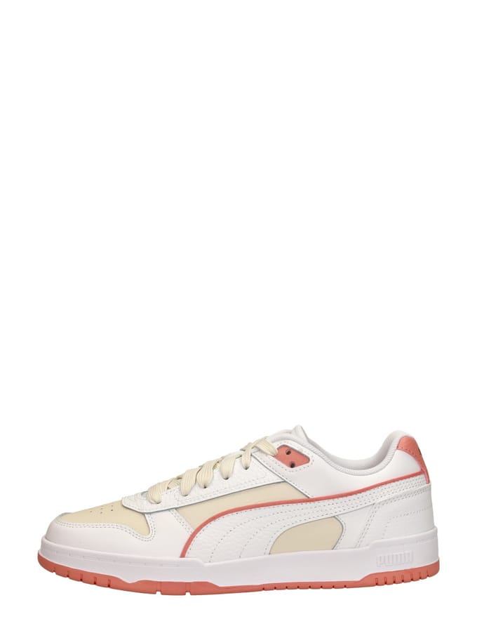 PUMA RBD Game Low Unisex Sneakers - Alpine Snow-PUMA White-Pink Fruit