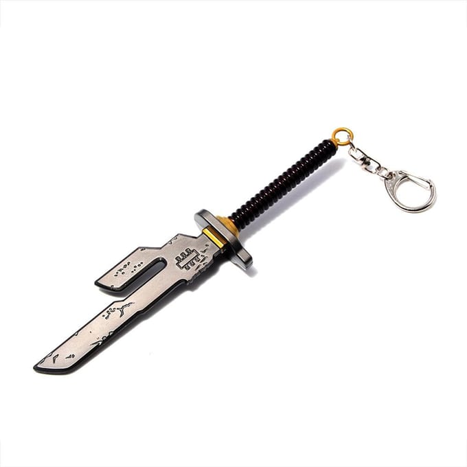 Sleutelhanger, Wapenmodel Hanger, Sleutelhanger, Mannen Sieraden gray