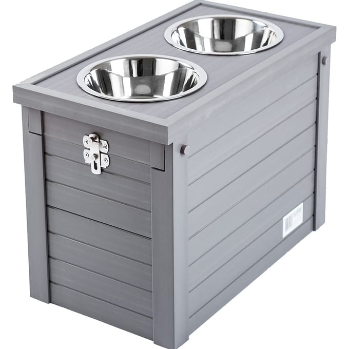 Kerbl Pet ecoFLEX® Voerbakstandaard 2x 1,2l, L54 x B30 x H39,5 cm