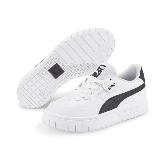Puma Cali Dream Leather (W) - Dames Schoenen Wit 383157-04 , Maat: EU 37 UK 4