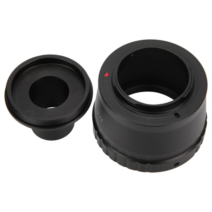 23.2mm Microscoop T Mount Verlengbuis T2 Mount Adapterring voor Nikon N1 Mount Camera black