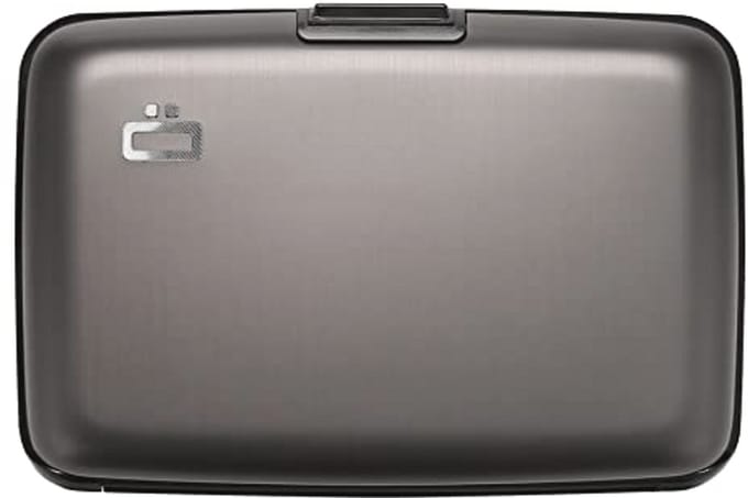 Aluminium Kaart Houder met RFID Bescherming en Compact Wallet Design