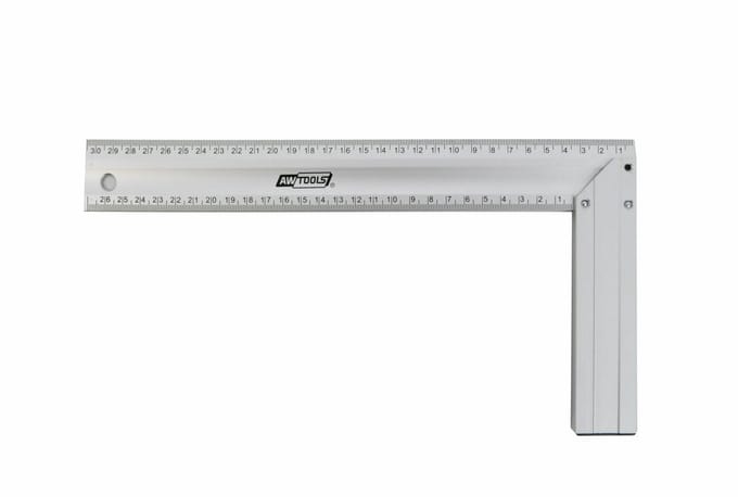 AWTOOLS - Aluminium Hoekmeter - 400mm - Professioneel - Ergonomisch