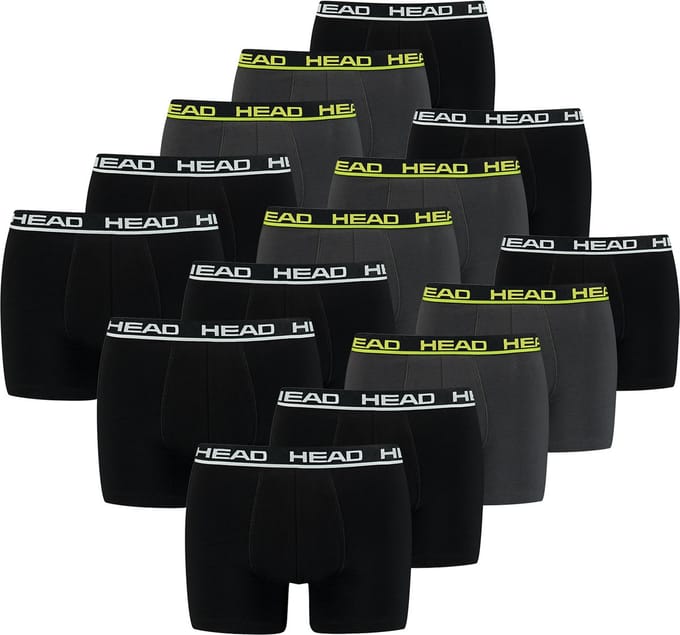 BOXERS Set van 15 HEAD Basic Boxers Boxershorts voor heren