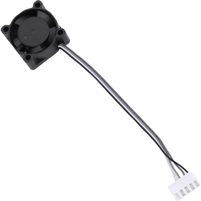 Hotend Koelventilator Vervanging voor A1 A1 Mini 18000r min 5V 2510 Dubbel Kogellager PWM Temperatuurregeling 3D Printer black