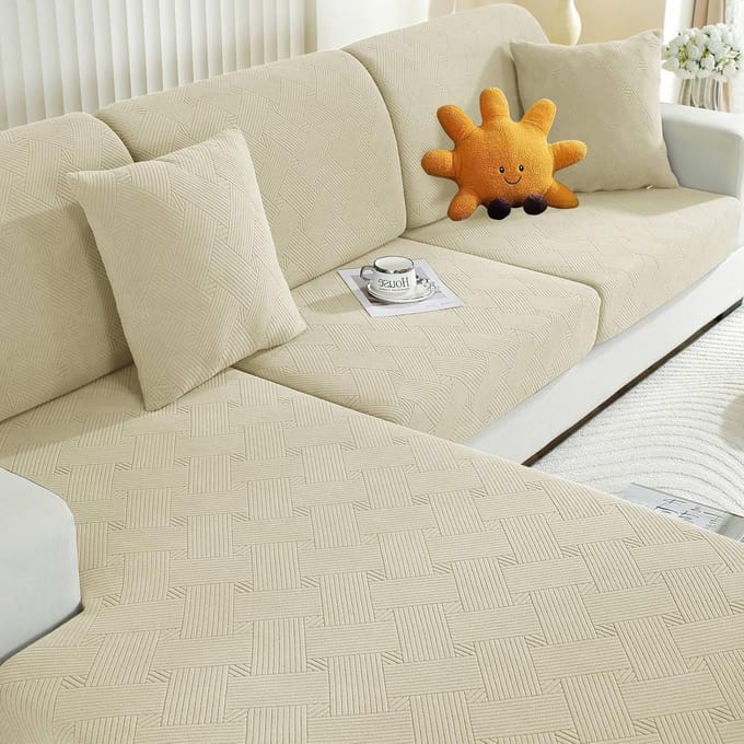 By shayne - Elastische Sofa Stoelhoes - Universele Kussenhoes