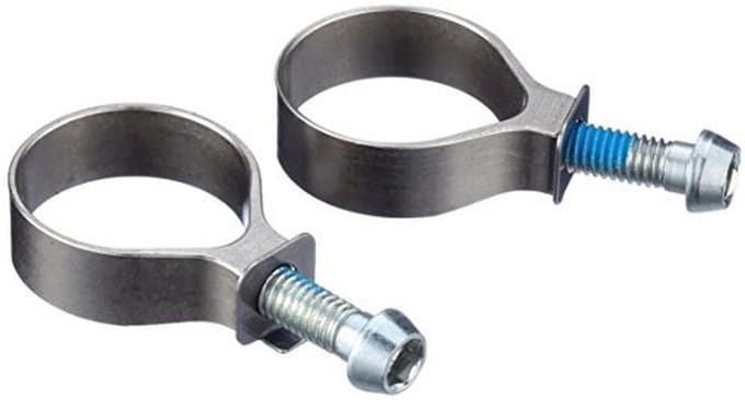 Unisex Volwassen Versnellingsschakelaar Set - Klemset en Hendel Clips - Zilver - One Size