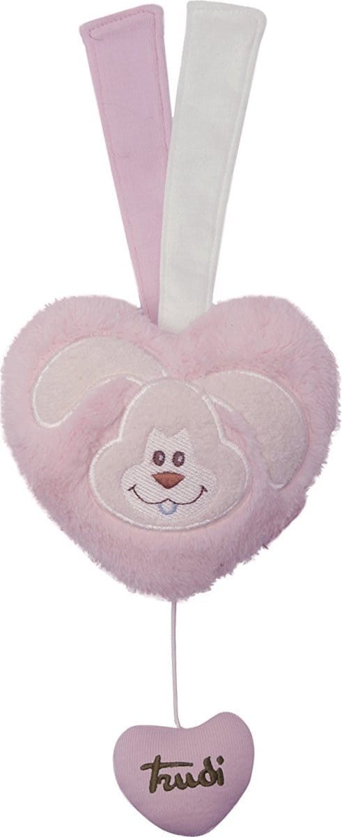 Trudi Muziekknuffel Cremino Hart 15 Cm Roze