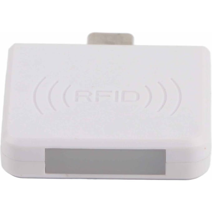 Contactloze Kaartlezer Hoge Frequentie ID Mobiele Telefoon Smart Mini Kaartlezer Mini Type C Wit wit