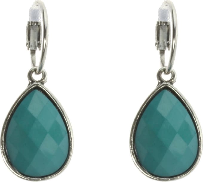 Behave - Oorbellen - Dames Oorringen Druppelvorm Trendkleur - 4 cm