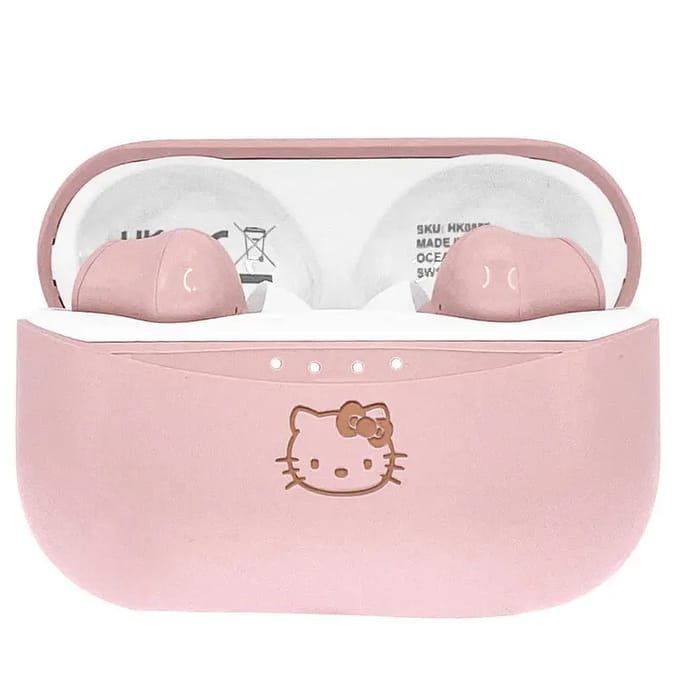 Hello Kitty - draadloze oordopjes - met oplaadcase - touch control - extra eartips - TWS earpods bluetooth