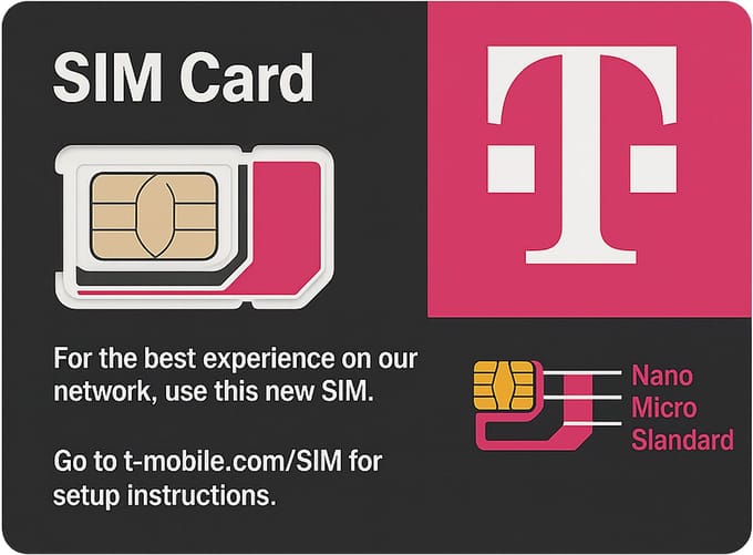 T-Mobile USA Simkaart - 30 dagen - Unlimited Data / Bellen / SMS