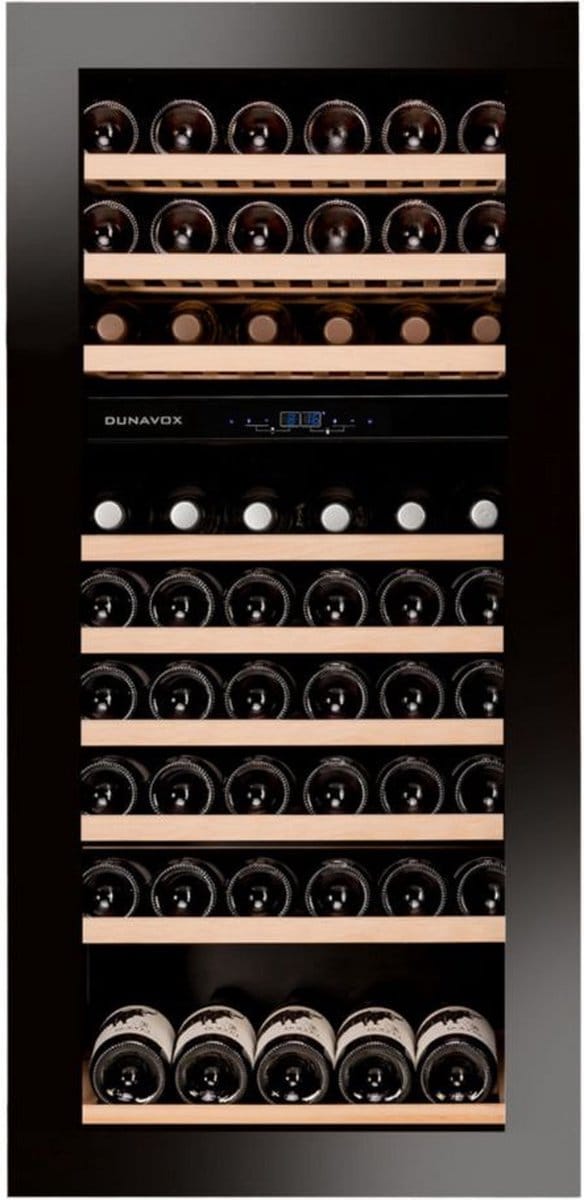 Dunavox Glance-72 Wijnkoelkast - DAVG-72.185DB.TO - 2 Zones