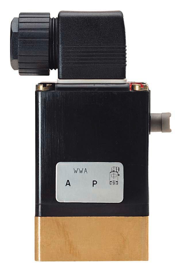 Magneetventiel 3/2-Weg 32x46mm SFB Flens Universeel Messing NBR 0-12bar/174psi 12VDC 0331 172585