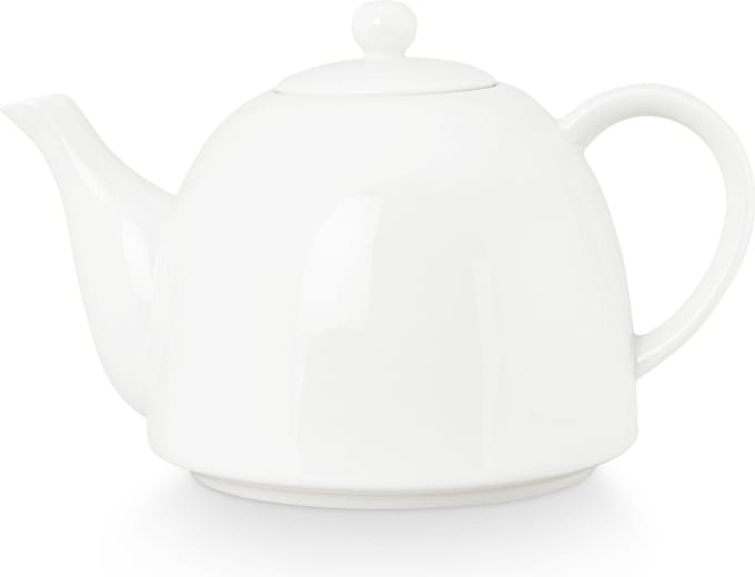 vtwonen - Basic - Theepot - Wit - Porselein - Servies - 1,8l