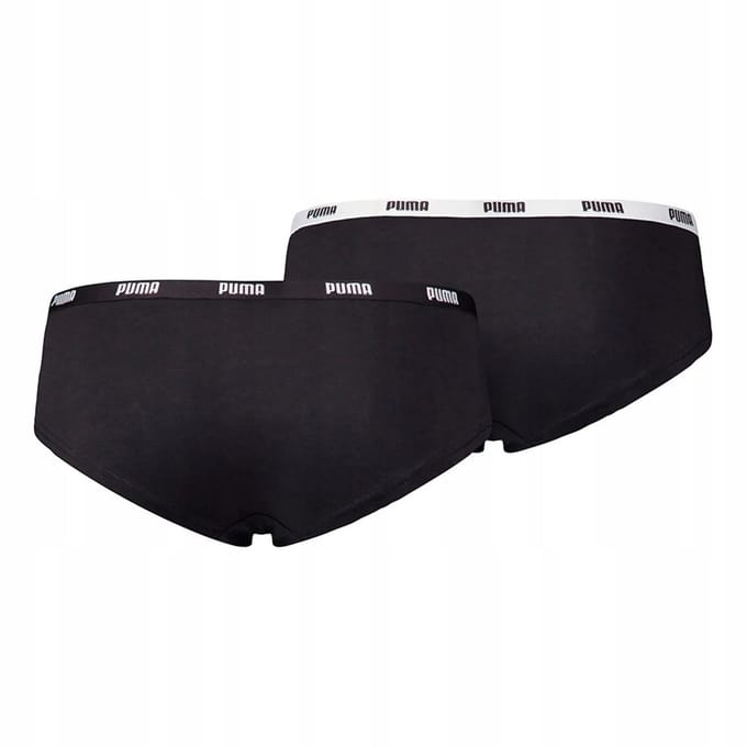Puma Dames/Dames Hipsterbroekje (Set van 2) (Zwart)
