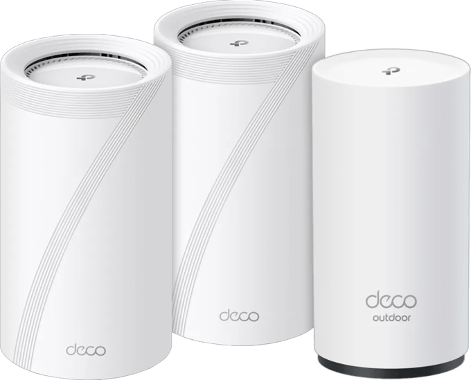 TP-Link Deco BE85 Wifi 7 2-pack + Deco BE25 Outdoor
