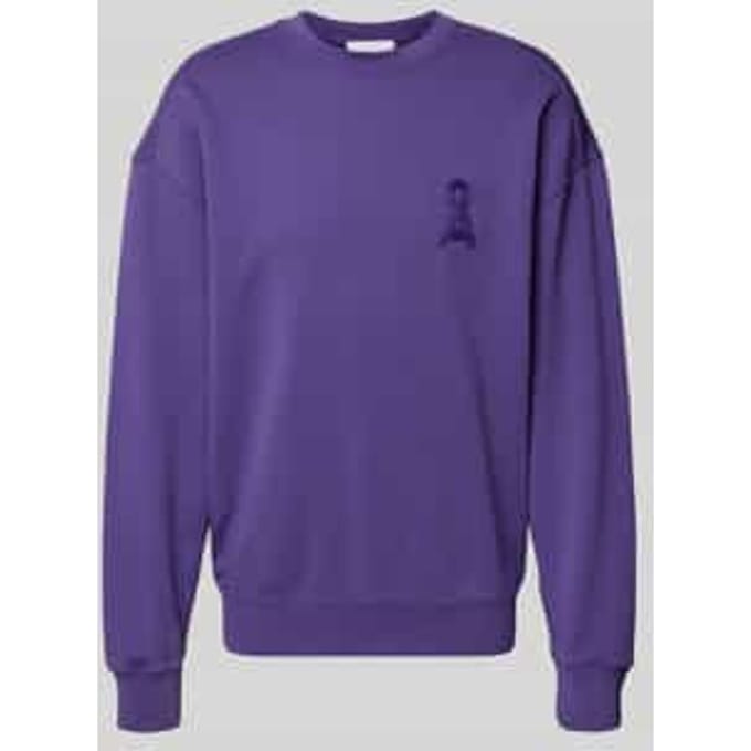 relaxed fit sweatshirt van puur biologisch katoen model 'ICONIC Å GMT'