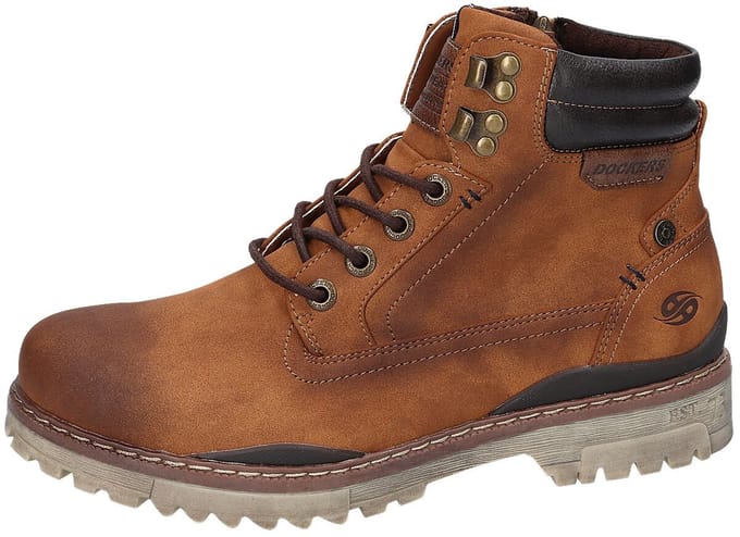 Dockers by Gerli Hiking Heren Geveterde laarzen - bruin - EU42