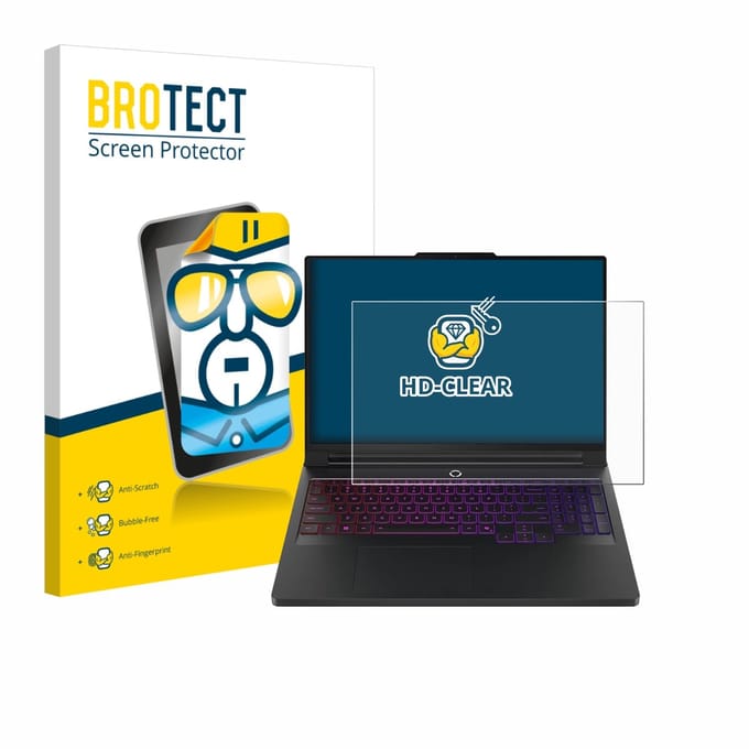 BROTECT - Screenprotector voor Lenovo Legion Pro 7 Gen 10 16" - Folie Beschermfolie transparant