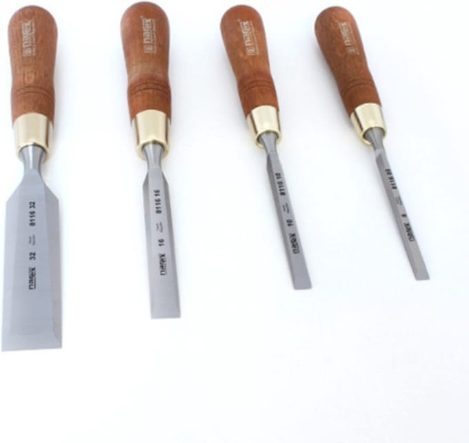 Narex - Steekbeitel set 4 delig - 8, 10, 16 , 32 mm