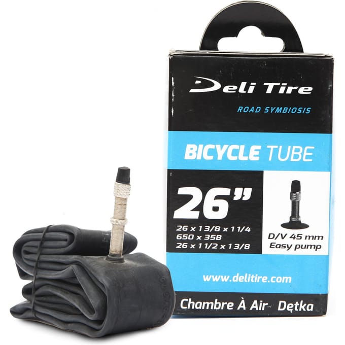 Binnenband 26X1-3/8X1-1/4 (650X35B) Dv45Mm Doos Deli