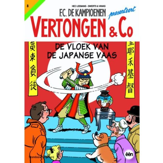De Vloek Van De Japanse Vaas - Vertongen & Co - Hec Leemans